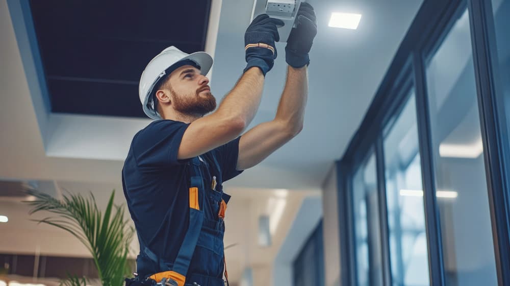 electrical services offered in office setting by licensed electrician